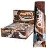 veePRO - vegane Proteinriegel 12x74g - unglaublich lecker - veePRO Proteinriegel 20g Eiweiß, 27% Ballaststoffe - High Protein, High Fiber, Low Carb Eiweißriegel - vegan & glutenfrei